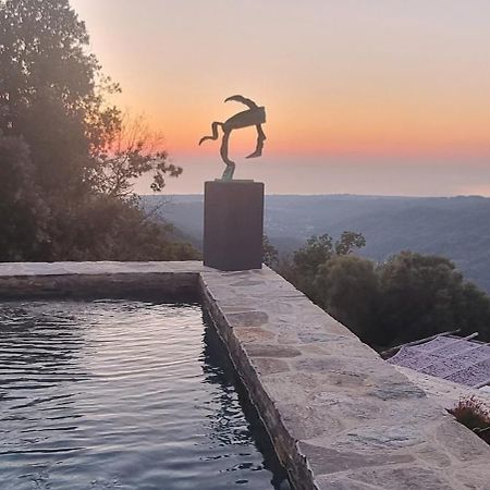 Domaine Colonna-Santini, Gite Piscine, Sauna, Spa Porri エクステリア 写真