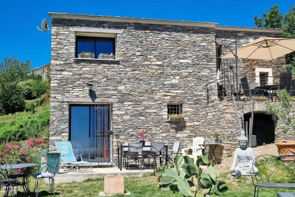 Domaine Colonna-Santini, Gite Piscine, Sauna, Spa Porri エクステリア 写真